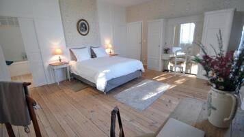 Individually decorated, individually furnished, desk, blackout curtains