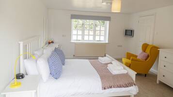 Iron/ironing board, cots/infant beds, free WiFi, bed sheets