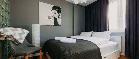 Appartement Confort, 1 chambre, balcon | 1 chambre, fer et planche à repasser, lits bébé (en supplément)