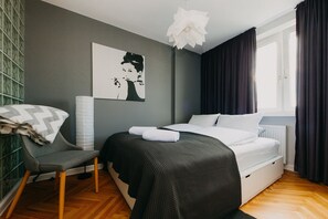 Appartamento Comfort, 1 camera da letto, balcone | 1 camera, ferro/asse da stiro, culle/letti per bambini (a pagamento)