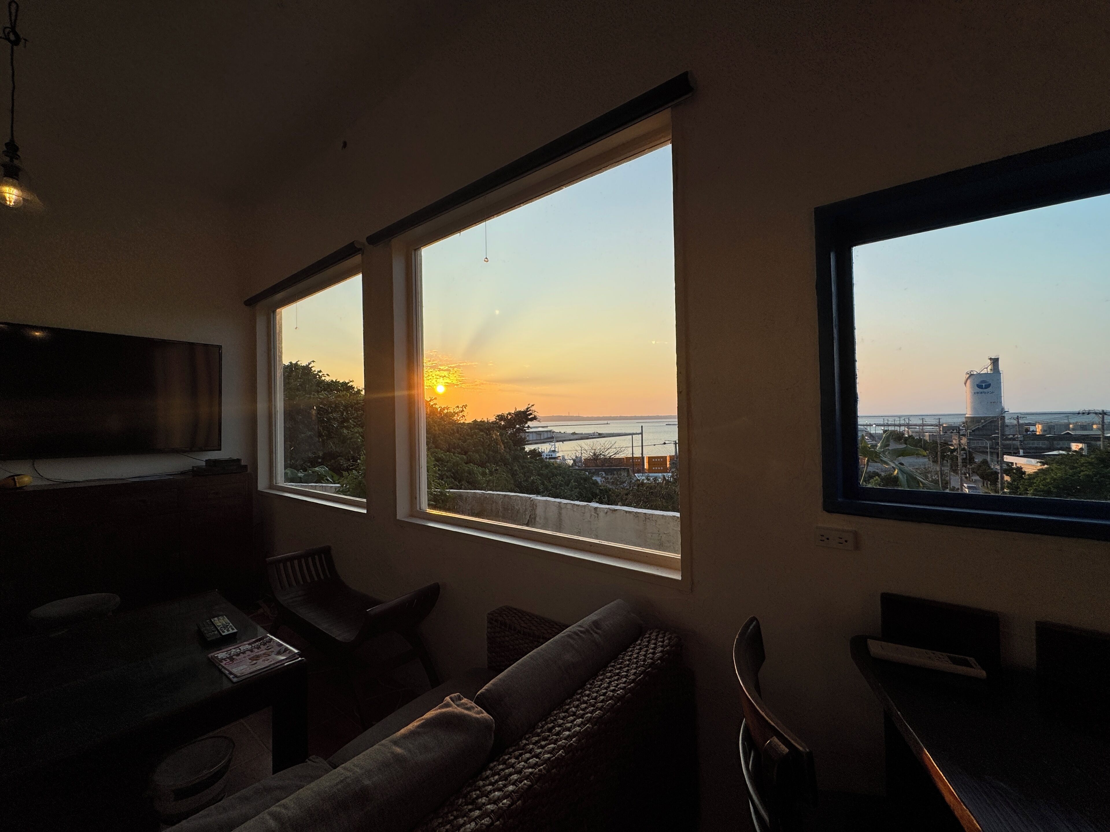 Vista desde la propiedad