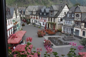 Romantisches Doppelzimmer, mit Bad, Stadtblick | Blick auf die Stadt