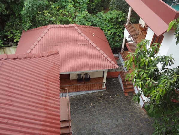 Entrada de la propiedad