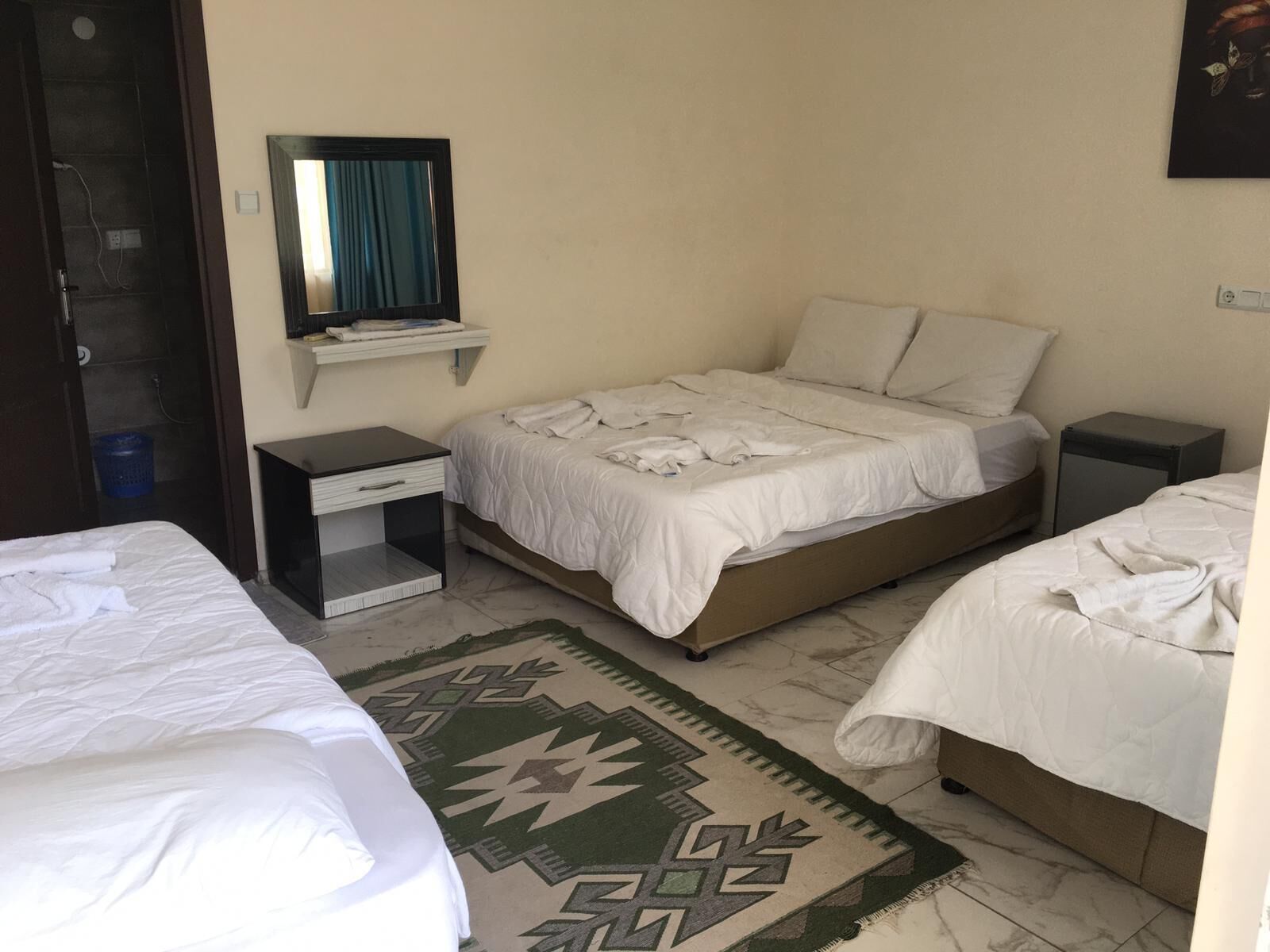 family quadruple room | 1 bedroom, soundproofing, iron/ironing board, free wifi