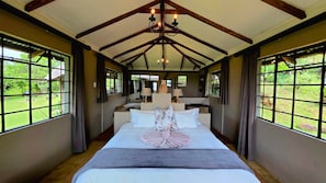 Honeymoon studio, 1 slaapkamer, uitzicht op vallei, uitzicht op gebergte | Luxe beddengoed, beddengoed