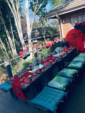 Terrace/patio - Shingalana Guest House (Mbombela)
