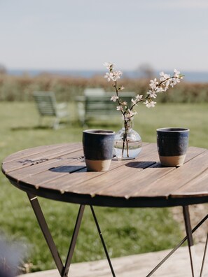 Habitación doble, vistas al mar | Terraza o patio