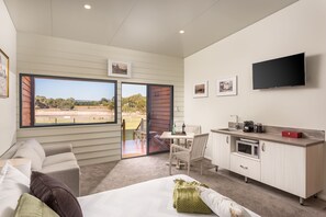 Suite exclusive, 1 trÚs grand lit, non-fumeur | 1 chambre, literie de qualité, lit avec matelas à plateau-coussin