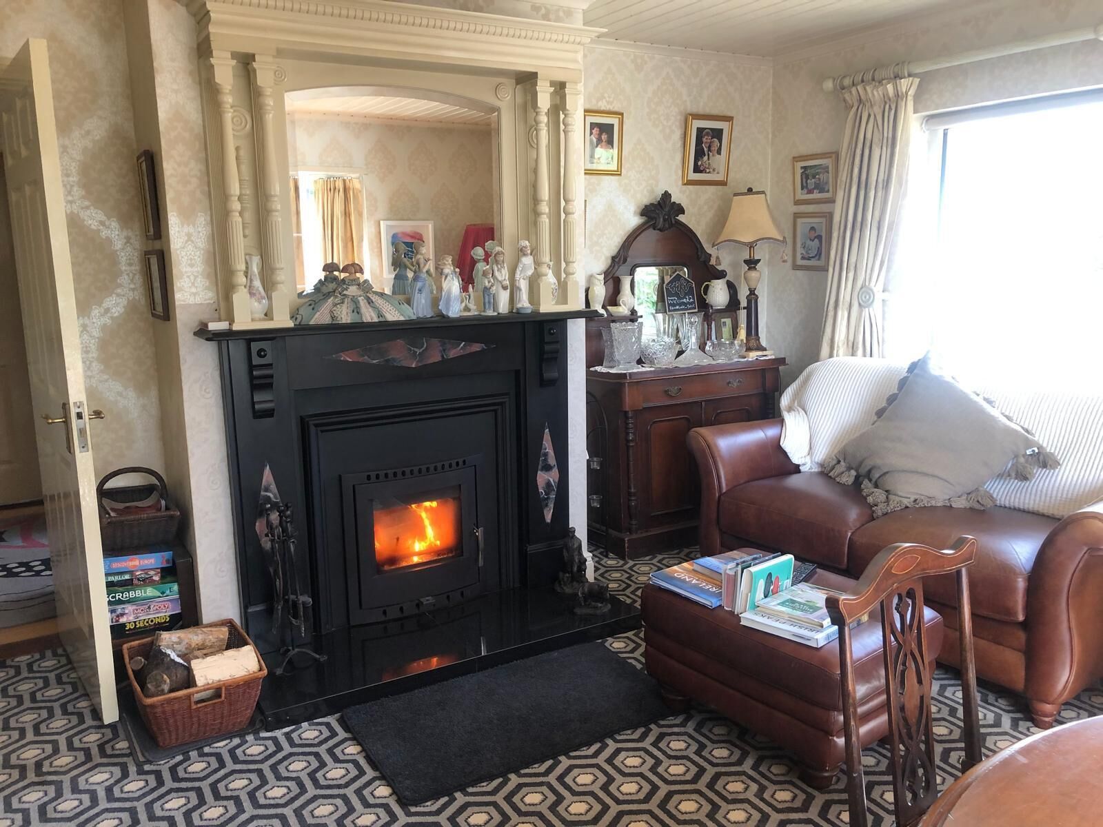 华丽双人房, 花园景观, 一层 | 起居区