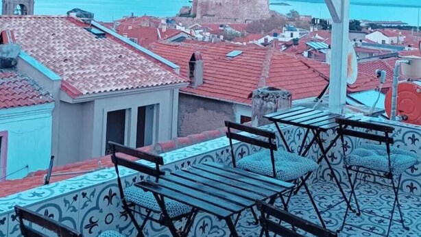 Terrace/patio - Endaxi (Bozcaada)