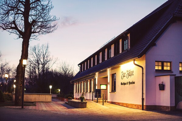 Façade de l’hébergement