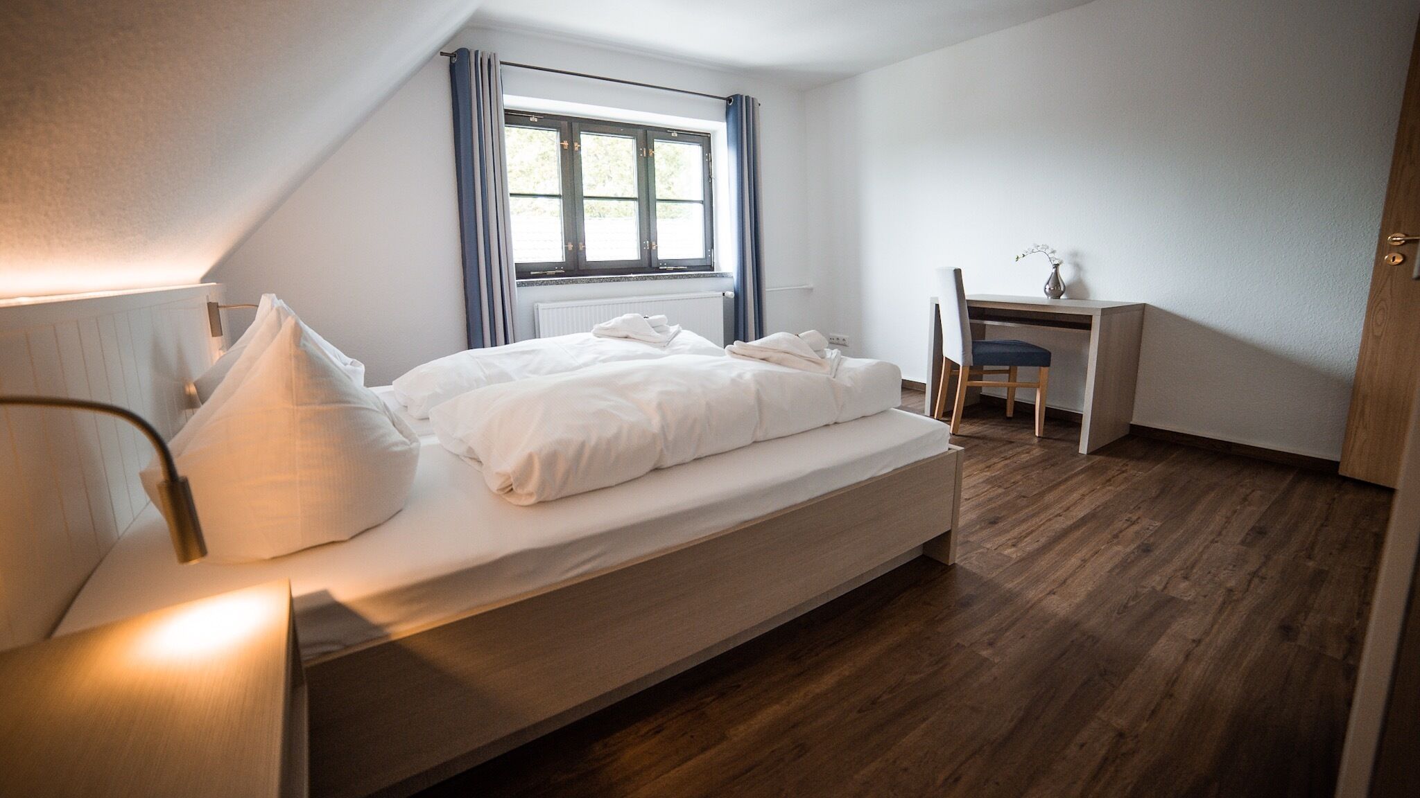 comfort plus double room | 1 bedroom, hypo-allergenic bedding, desk, blackout curtains