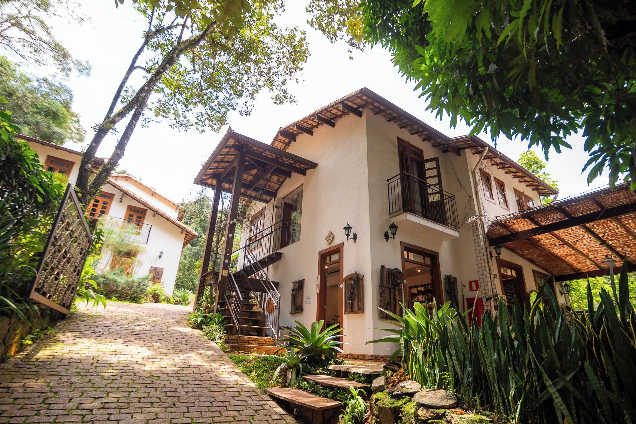 Fachada da propriedade