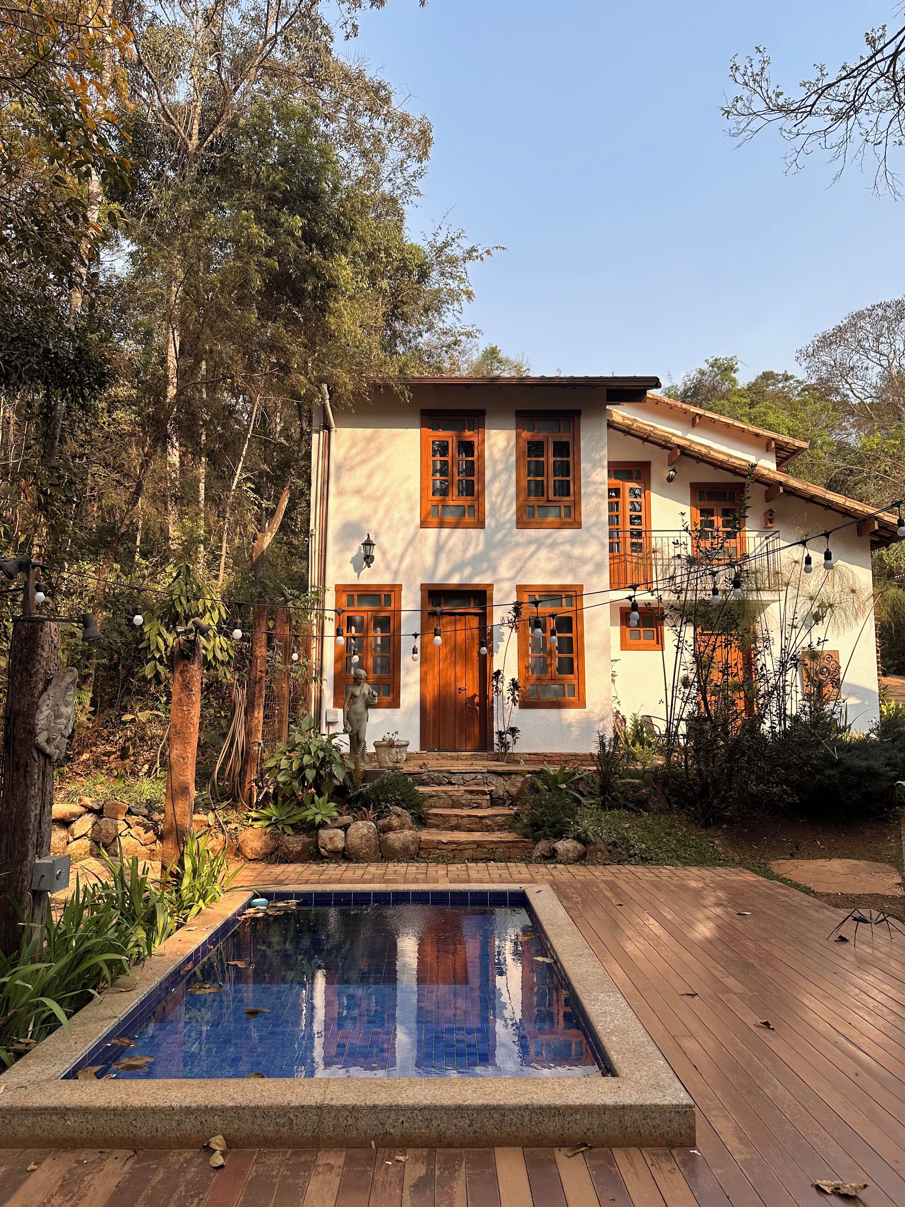 Loft superior | Vista do quarto