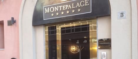 Façade de l’hébergement