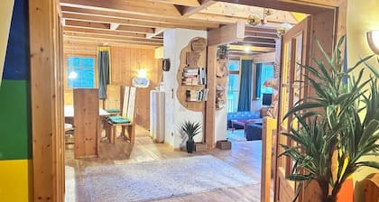 Esta casa de madera cómoda en el hermoso Valle de Malta ofrece experiencia en la montaña y la naturaleza