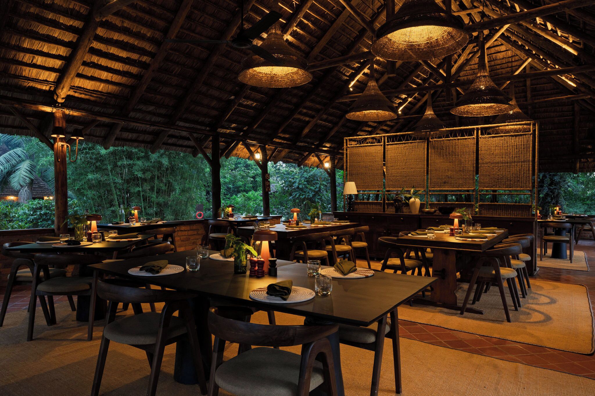 Der serveres morgenmad, frokost og aftensmad