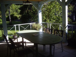 Terrace/patio - La Grange Des Marettes (Cleres)