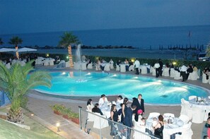 Seasonal outdoor pool