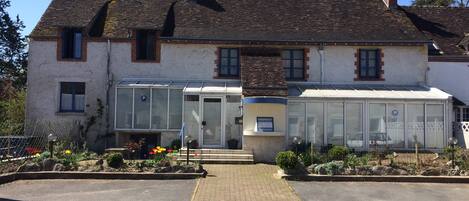 Fassade der Unterkunft