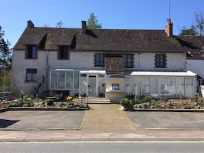 Overnatningsstedets facade