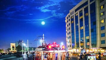 Front of property - evening/night