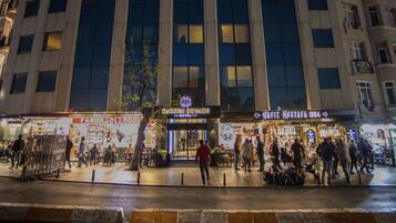 Front of property - evening/night