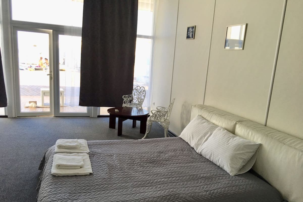 1 habitación y ropa de cama de alta calidad 
