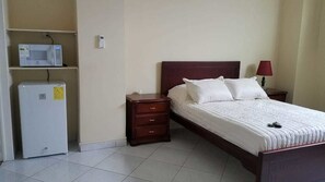 Standard Single Room, 1 Queen Bed, Refrigerator & Microwave