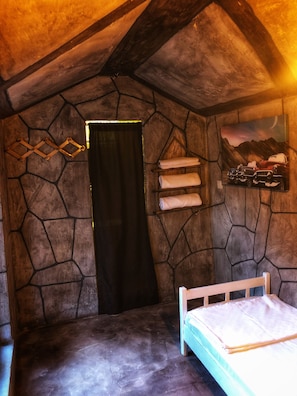 Desk, soundproofing, rollaway beds, free WiFi - Çeşme Ekolojik Tatil Köyü (Cesme)