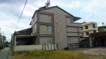 Blick von der Unterkunft