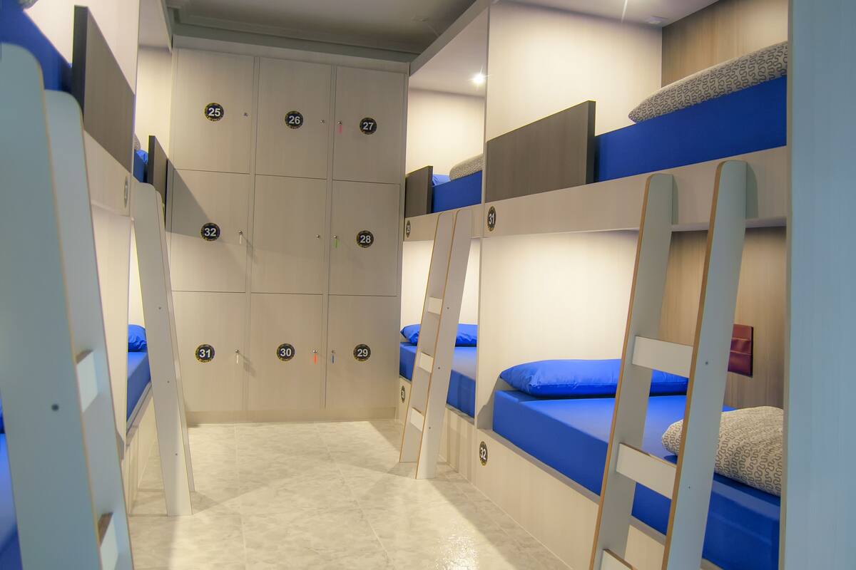 Shared Dormitory, Mixed Dorm, Shared Bathroom (1 bed in a 36-Bed Dormitory Room) | Free WiFi