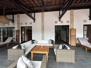 Deluxe Villa, 3 Bedrooms, Private Pool, Pool View | Terrace/patio