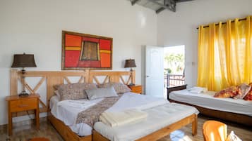 Signature Quadruple Room, Valley View | Premium bedding, individually decorated, individually furnished