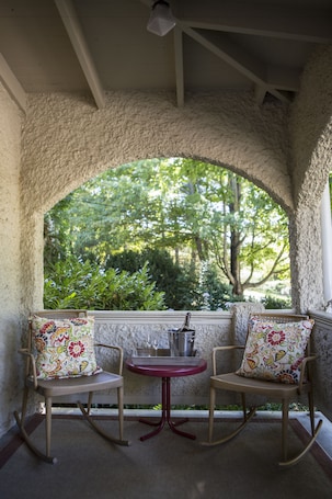 Porch. Gay Street Inn