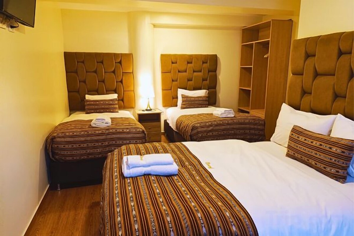 20 chambres, couette en duvet, lit avec matelas en mousse à mémoire
