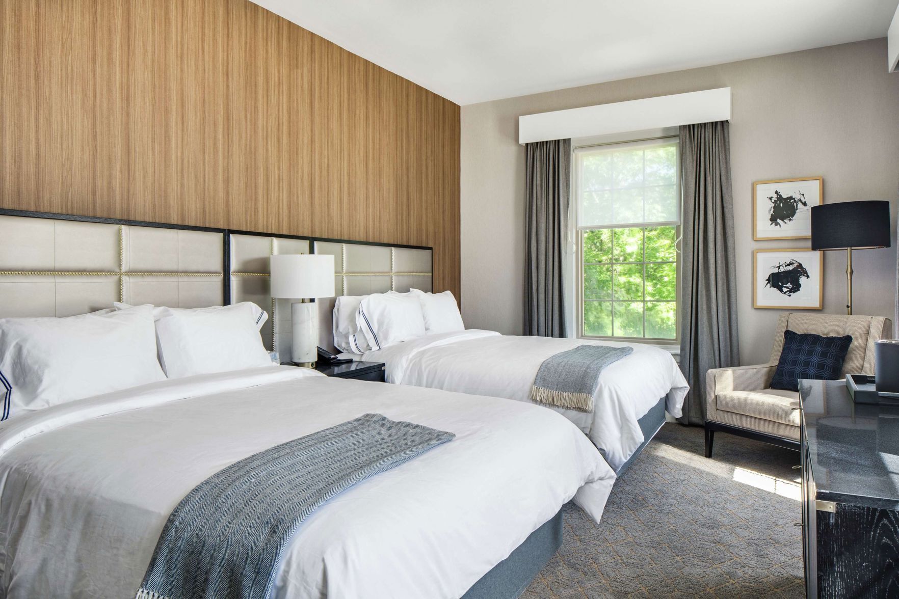 Luxe beddengoed, donzen dekbedden, pillowtop-bedden