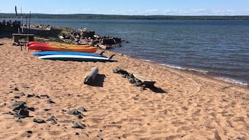 Private beach