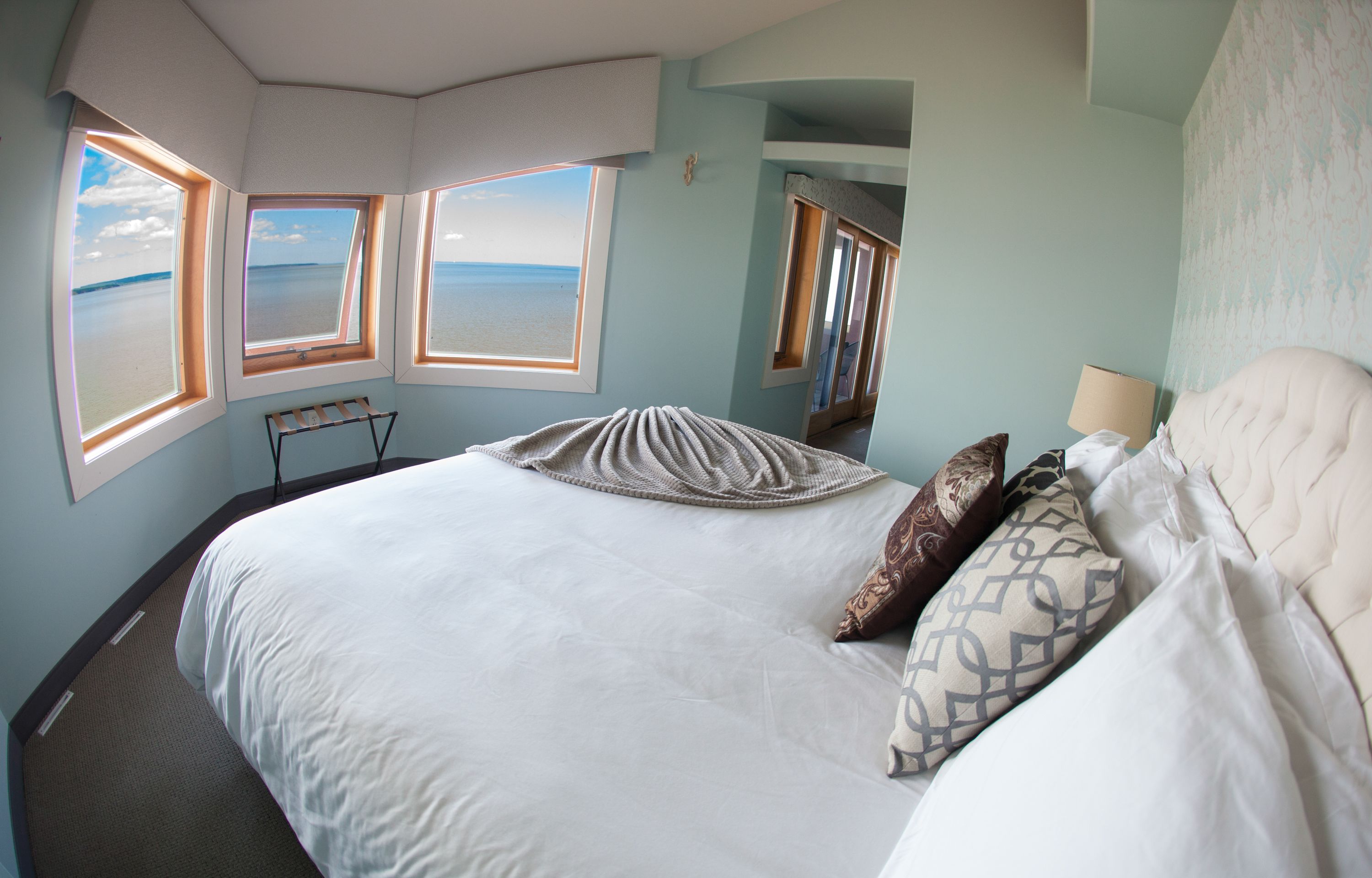 design suite, 1 king bed, lake view (flowing waters #3) | 1 bedroom, premium bedding, down duvets, pillow-top beds