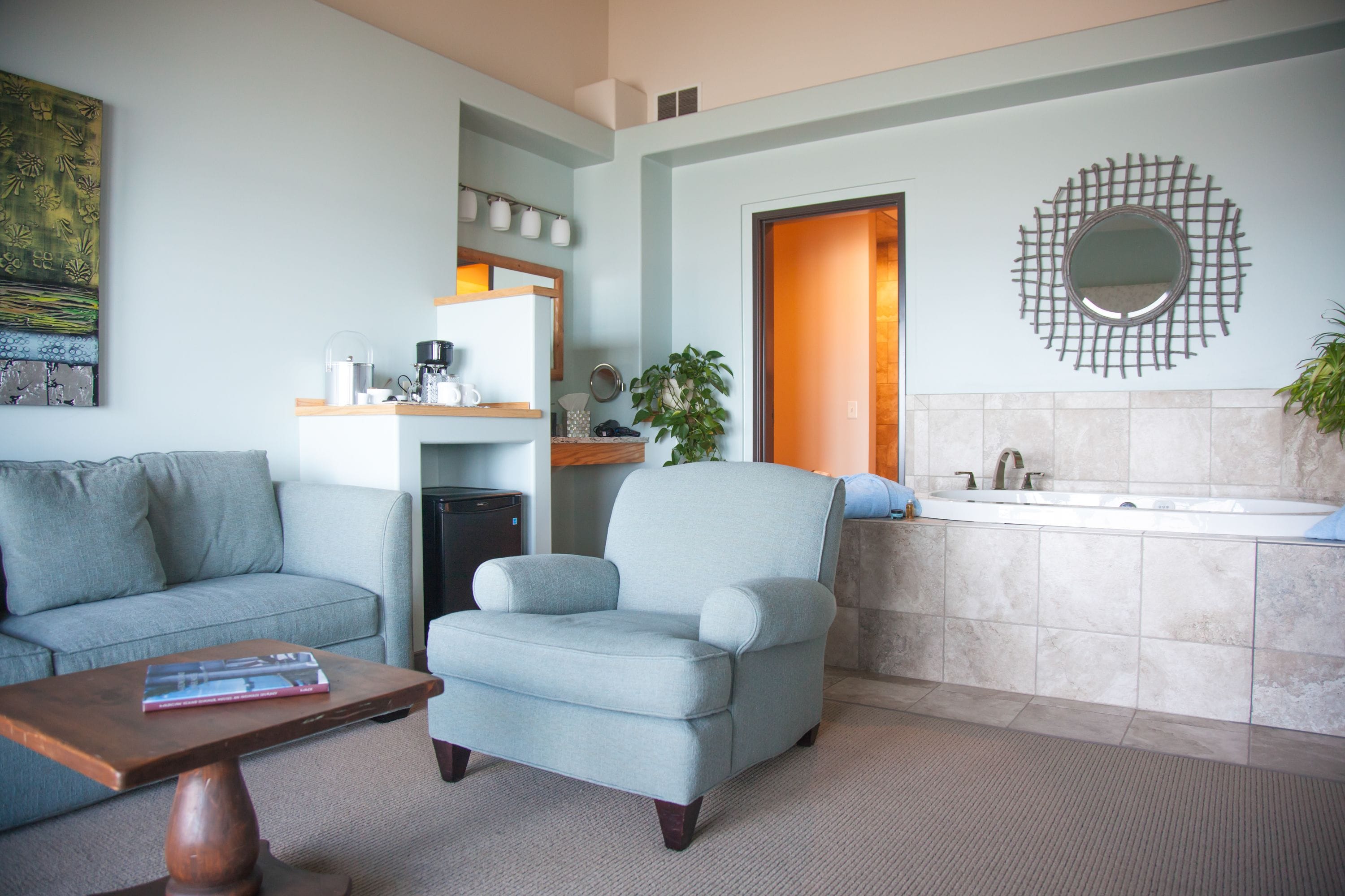 design suite, 1 king bed, lake view (flowing waters #3) | 1 bedroom, premium bedding, down duvets, pillow-top beds