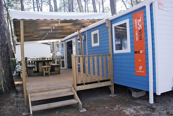 Maison mobile, 3 chambres | Accès au Wi-Fi (inclus)