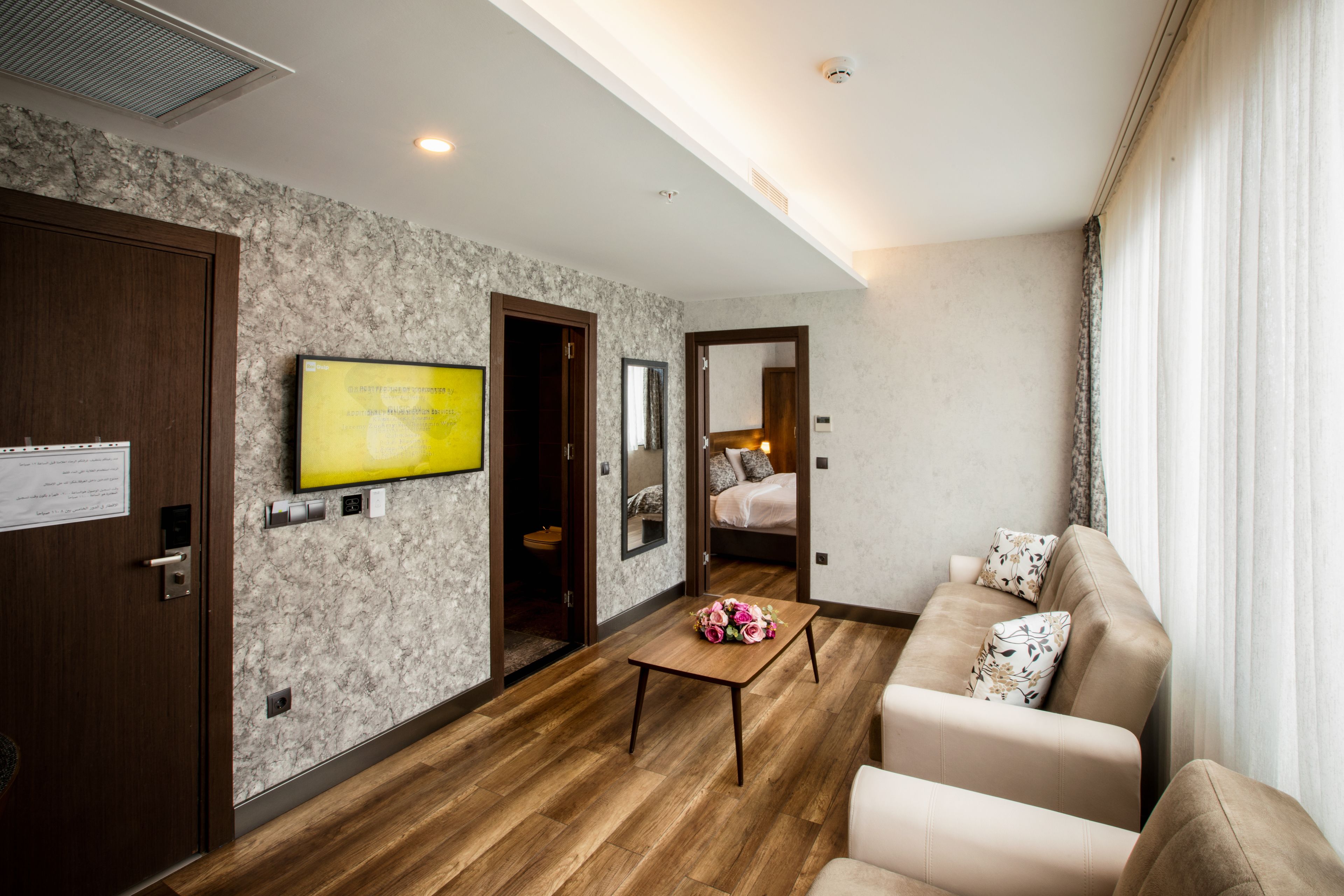 family suite, 1 queen bed with sofa bed | view from room