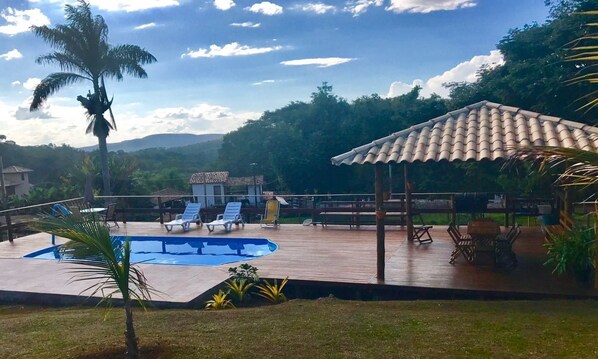 Outdoor pool - Pousada Estancia do Vale (Jaboticatubas)