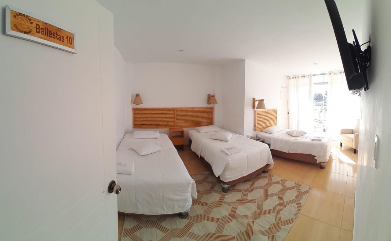 Wifi gratis y ropa de cama 