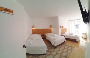 Standard Triple Room, 3 Twin Beds, Ground Floor | View from room