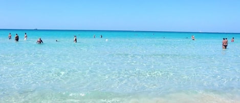 Una spiaggia nelle vicinanze