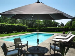 Udendørs pool, opvarmet pool