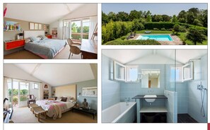 4 Schlafzimmer, Schreibtisch, Bügeleisen/Bügelbrett, Reisekinderbett