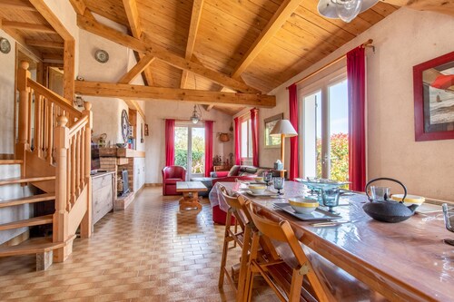 Maison familiale pour 8 personnes à la Sauzaie