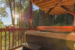 Bain à remous extérieur